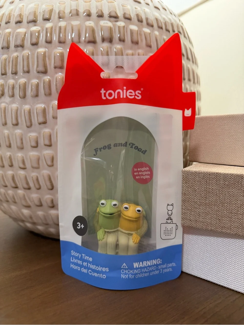 Tonies Frog and Toad Story Time Figures – Green & Yellow